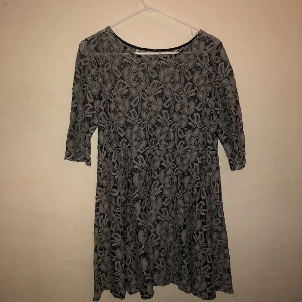 free people floral lace dress